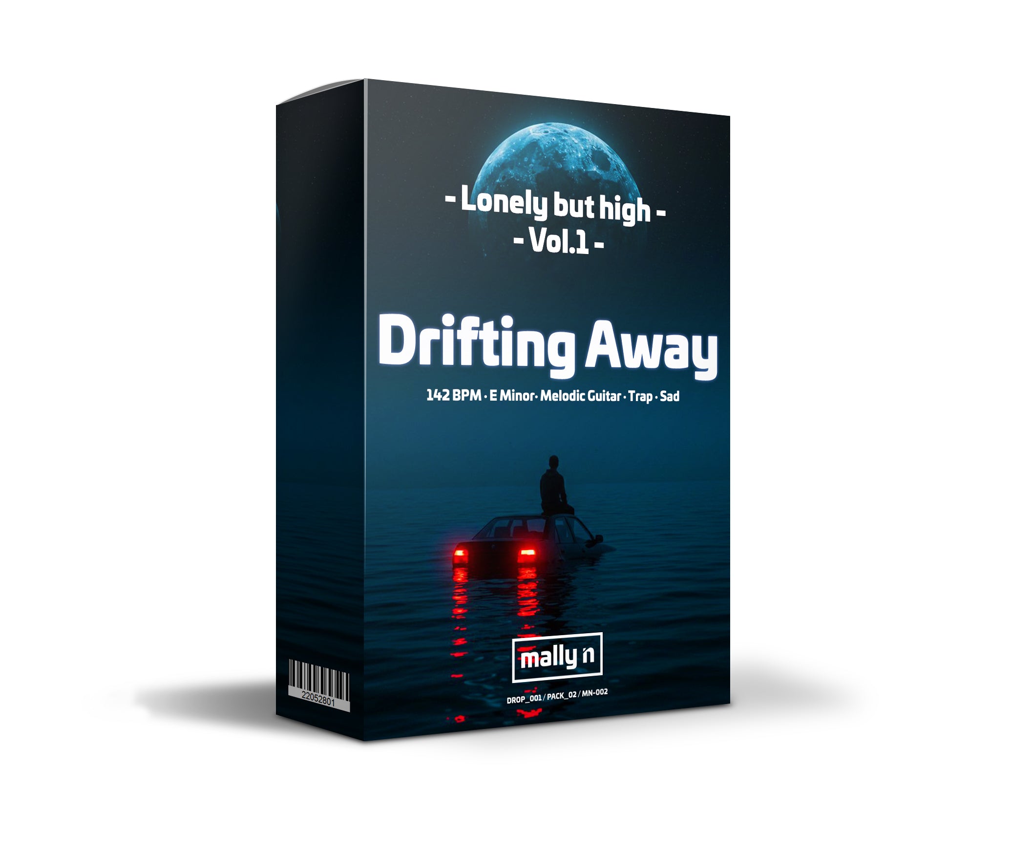 Drifting Away – Melodic Guitar Type Beat | 142 bpm | E Minor
